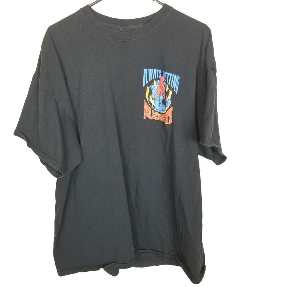 Linda Finegold A**holes Forever Mens Black Short S